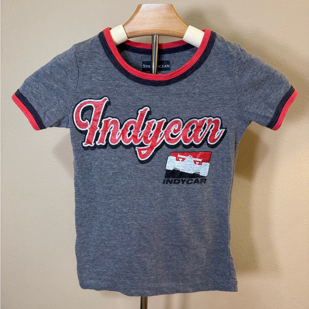 5th & Ocean Kids Indy Car Short Sleeve Tee Size 6/6x